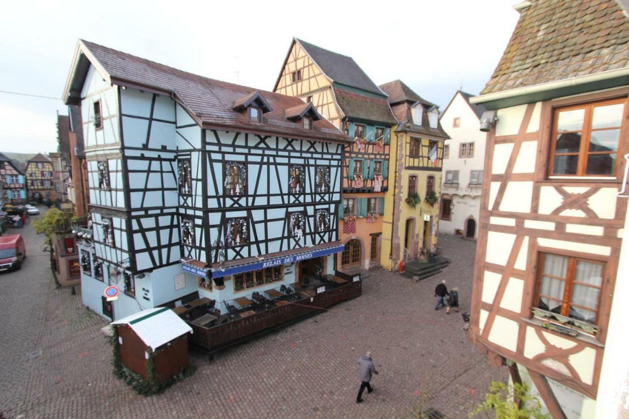 Chambre Chez L'Habitant Le Rouge-Gorge - Coeur De Riquewihr - 2 Personnes Bagian luar foto